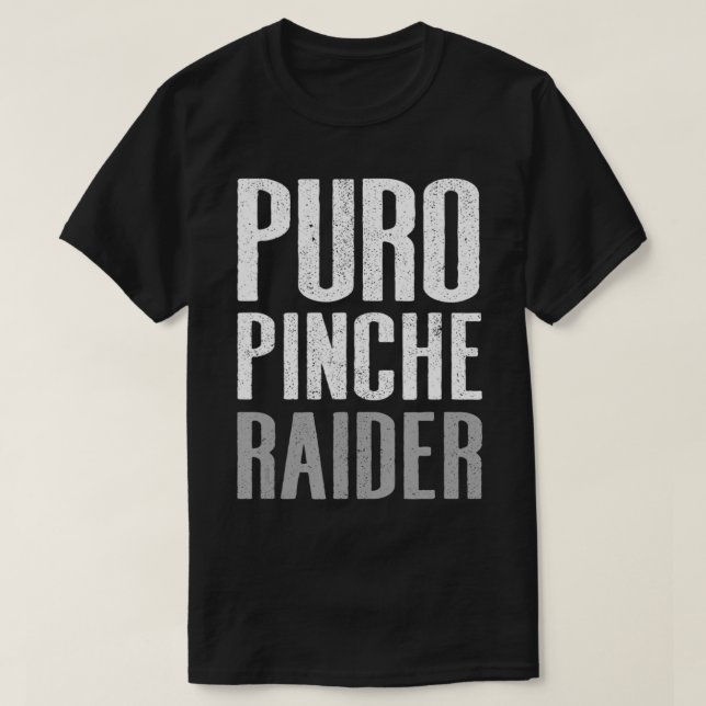 Camiseta Puro Pinche Raider (Frente do Design)