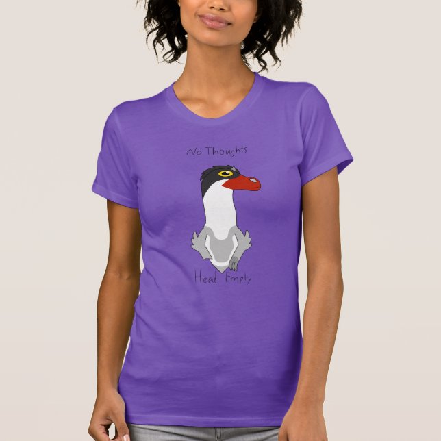 Camiseta Purple Angus meme T-Shirt (Frente)