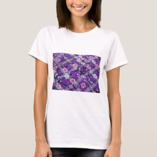 Camiseta Purple Floral