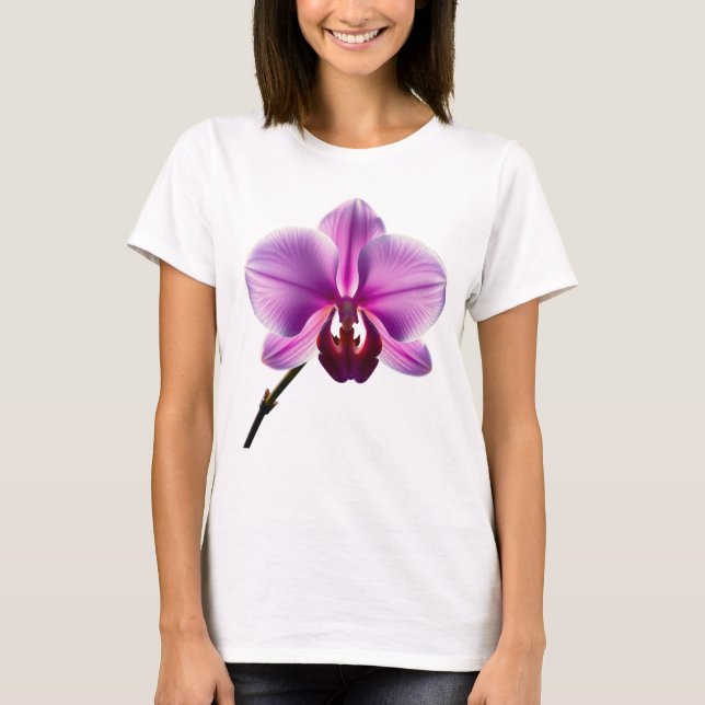 Camiseta purple flower (Frente)