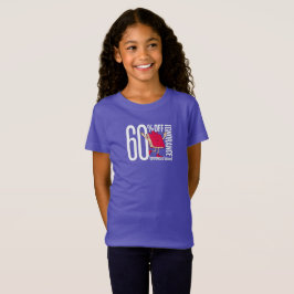 Camiseta Purple Girl's T-Shirt Future Thinker: 60% OFF IGNO