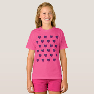 Camiseta Purple Heart para Meninas