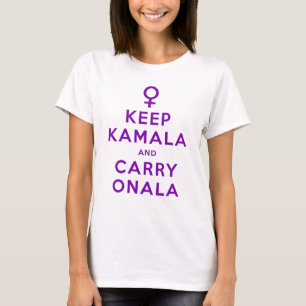 Camiseta Purple Keep Kamala e Carregar Onala