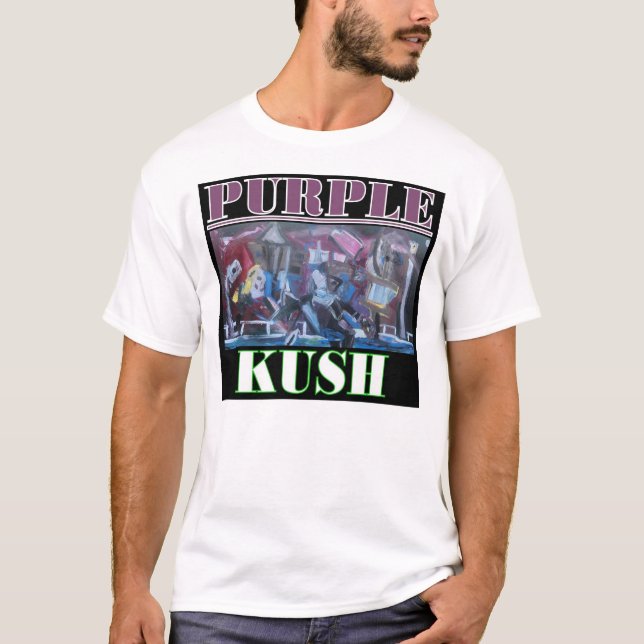 CAMISETA PURPLE KUSH (Frente)