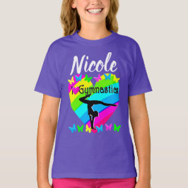 CAMISETA PURPLE RAINBOL EU AMO DESIGN GINÁSTICO
