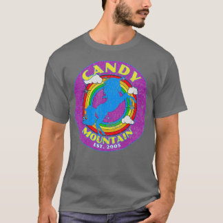 Camiseta Púrpura Montanha do Candy no Leste do Unicórnio 20