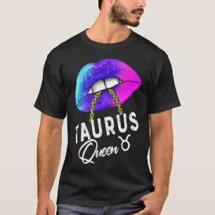 Camiseta Púrpura Roxa Taurus Queen Maio Zodia