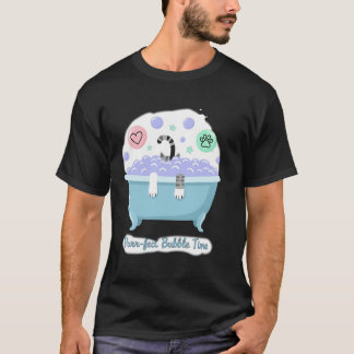 Camiseta Purr-fect Bubble Time cat