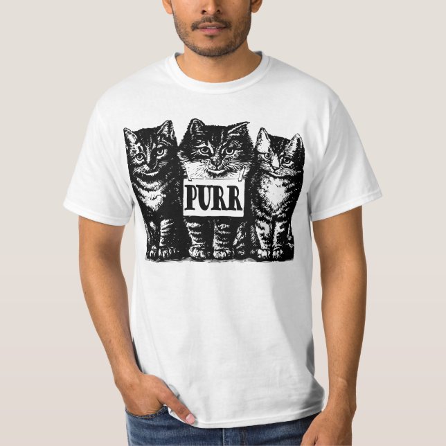 Camiseta Purr Kittens (Frente)