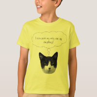 Purr My Way Out of What Children's Shirt
