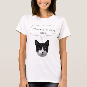 Camiseta Purr My Way Out of What Ladies Tee