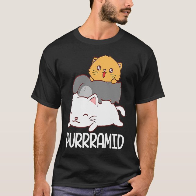 Camiseta Purramid Fountain Puntastic Kittie (Frente)