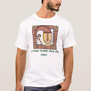 Camiseta Purrfect, eu fui pURR-fect este ano!