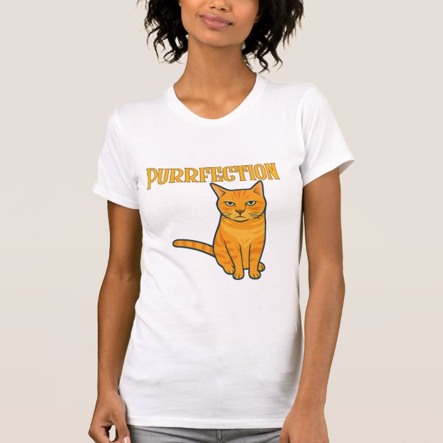 Camiseta Purrfection (Frente)