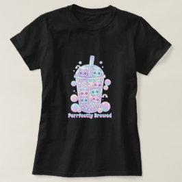 Camiseta Purrfectly Brewed