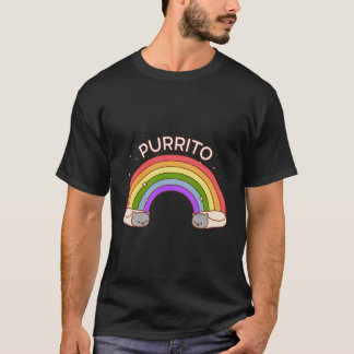 Camiseta Purrito Rainbow