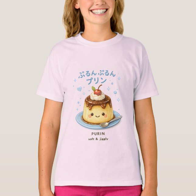 Camiseta PURUN PURUN  Pudim Fofo  (Frente)