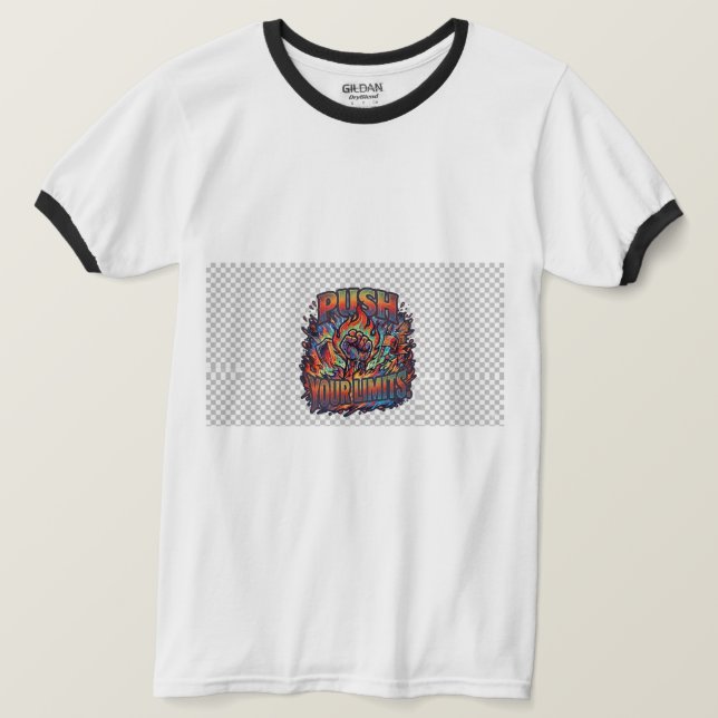 Camiseta Push Your Limits.T-Shirt (Frente do Design)
