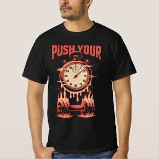 Camiseta Push Your Time for Dumble T-Shirt – Gym Tees