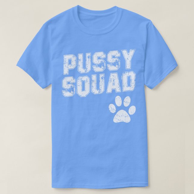 Camiseta Pussy Squad (Frente do Design)