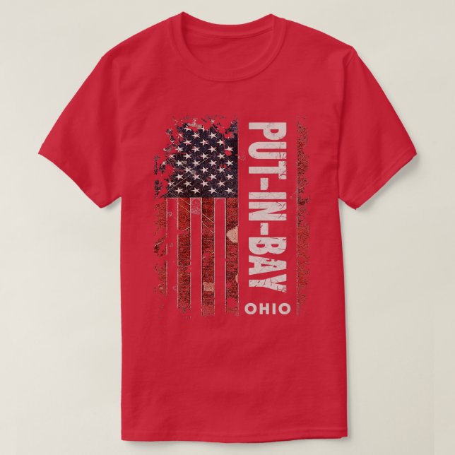 Camiseta Put-in-Bay Ohio  (Frente do Design)