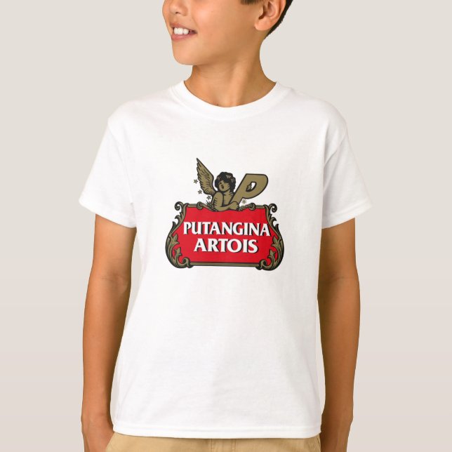 CAMISETA PUTANGINA HYPEBEAST BEER ANGEL FILIPINO 2 (Frente)