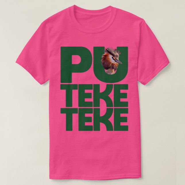 Camiseta Puteketeke (Frente do Design)