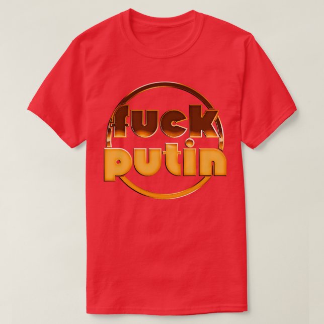 Camiseta Putin (Frente do Design)