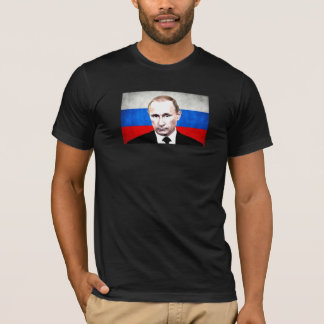 Camiseta Putin com bandeira