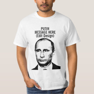 CAMISETA PUTIN VLADIMIR PERSONALIZADO