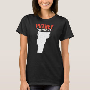 Camiseta Putney Vermont EUA State America Viagem Vermonter