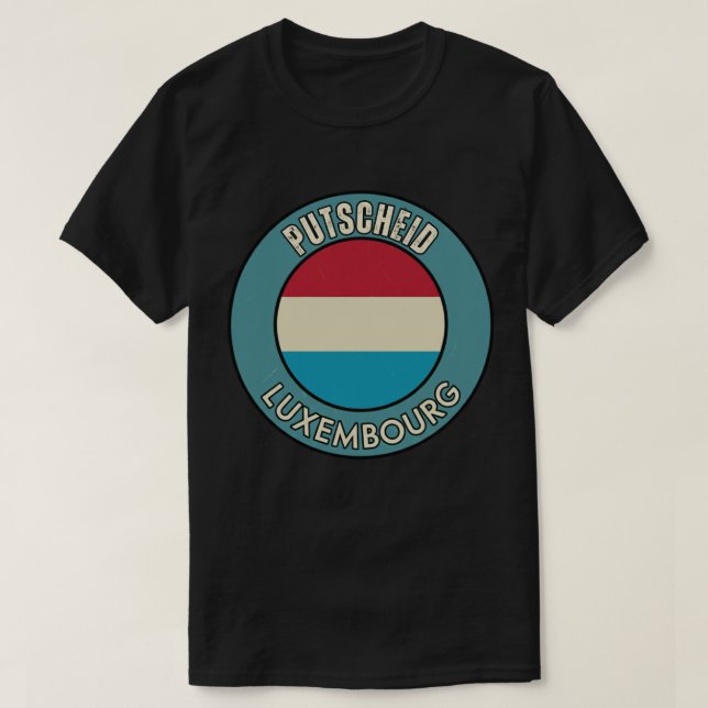 Camiseta Putscheid, Luxemburgo (Frente do Design)