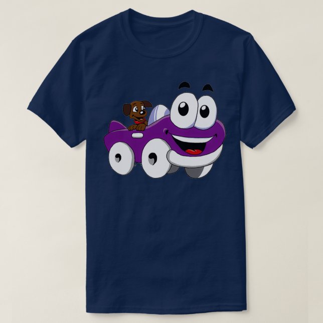 Camiseta Putt Putt Carro Jogo Humongg Entretenimento (Frente do Design)