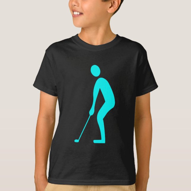 Camiseta Putting - Ciano (Frente)