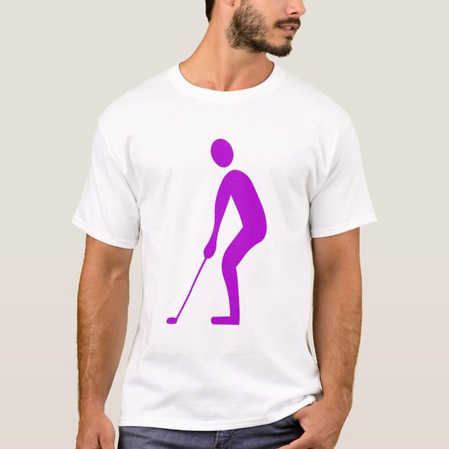 Camiseta Putting - Roxo (Frente)