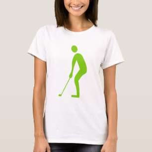 Camiseta Putting - Verde marciano
