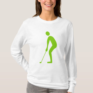 Camiseta Putting - Verde marciano