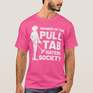 Camiseta Puxa-Cabeça Odiava Tesoureiro Do Detector De Metal