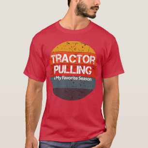 Camiseta puxada de trator é minha estação favorita vintage
