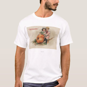 Camiseta Puxando a abóbora acima do montanhês