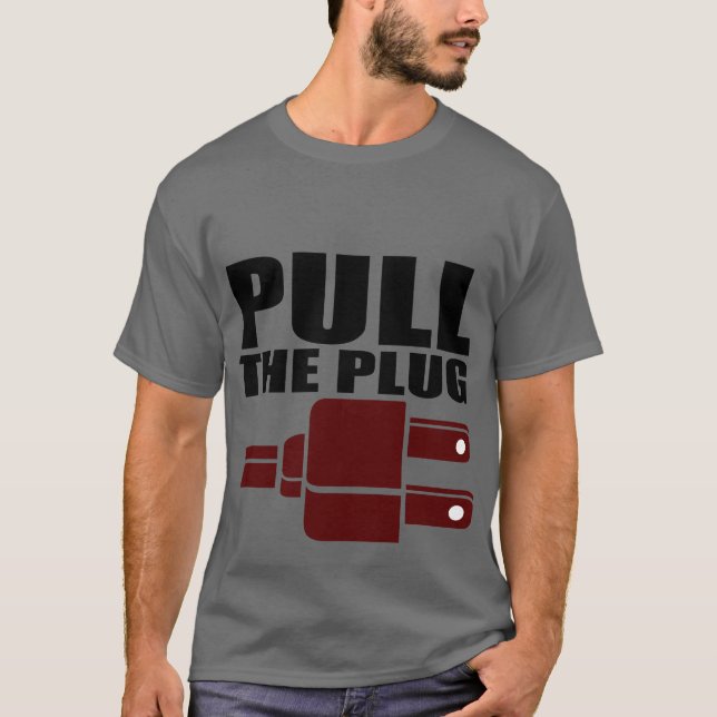 Camiseta Puxe a tomada (Frente)