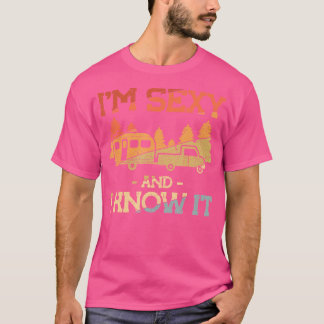 Camiseta Puxe Caravan E Eu Sei Que Está Acampando