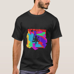 Camiseta Puzzle Mosaico Animal Polvo