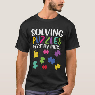Camiseta Puzzler Engraçado Resolvendo Quebra-cabeça Jigsers