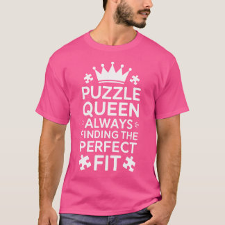 Camiseta Puzzler Puzzles Quebra-cabeça Engraçado