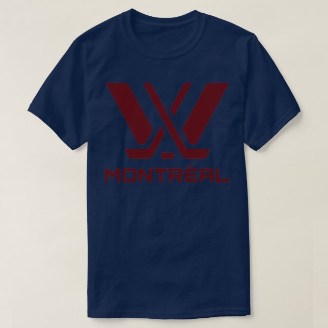 CAMISETA PWHL MONTREAL (Frente do Design)