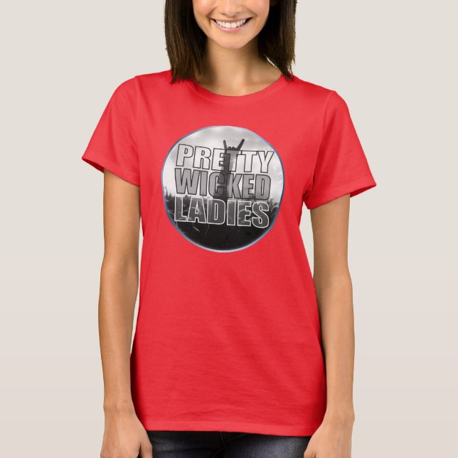 Camiseta PWL Chifres Para Cima! (Frente)