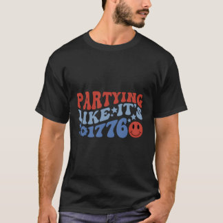 Camiseta Pying Like Itâ€™S 1776 4º De Julho Independência D