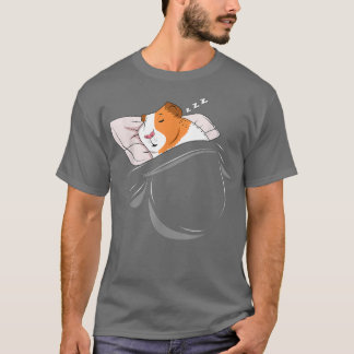 Camiseta Pyjamas Outfit Gift Snuggling Guinea Pig