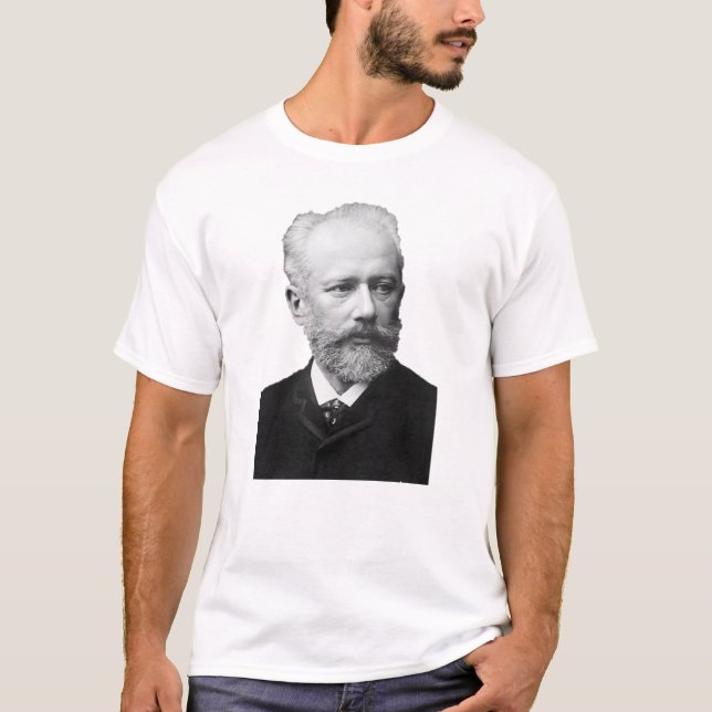 Camiseta Pyotr Ilyich Tchaikovsky (Frente)